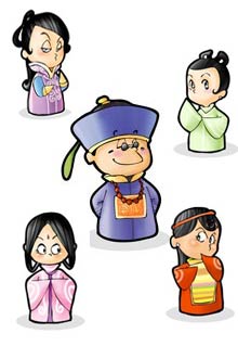 金庸人物扫描鹿鼎公韦小宝