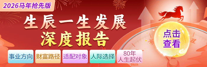 生辰一生报告